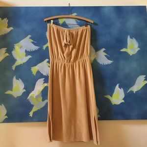 Vintage 70s Terry Cloth Tube Dress
